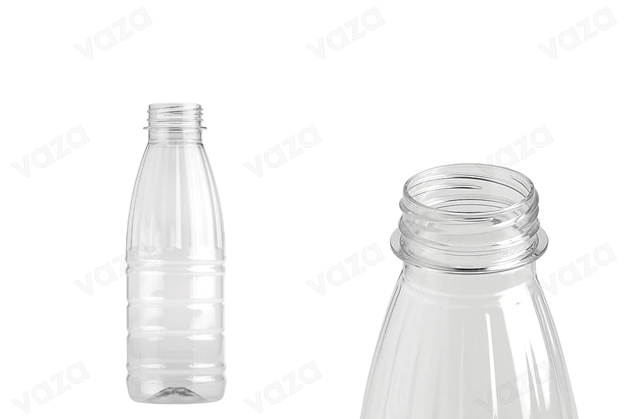 Bottiglia in plastica (PET) 500 ml trasparente - confezione da 200 pezzi-εικόνα_προϊοντική