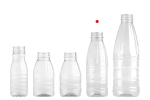 Bottle plastic (PET) 500 ml transparent for milk, juice, beverages-5