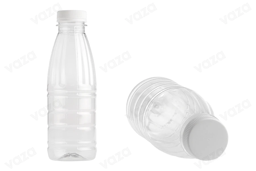 Bottiglia in plastica (PET) 500 ml trasparente - confezione da 200 pezzi-εικόνα_σύνθεση