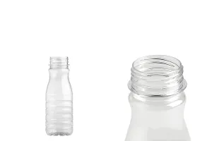 Transparent 250ml PET plastic dairy or juice bottle  - available in a package with 200 pieces-1