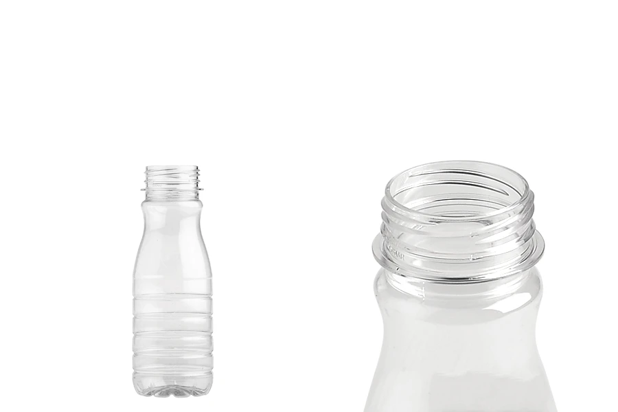 Bouteille transparente en plastique (PET) de 250 ml - lot de 200 pièces Bouteille transparente en plastique (PET) de 250 ml - lot de 200 pièces