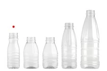 Bouteille transparente en plastique (PET) de 250 ml - lot de 200 pièces Bouteille transparente en plastique (PET) de 250 ml - lot de 200 pièces
