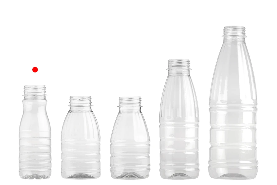 Bouteille transparente en plastique (PET) de 250 ml - lot de 200 pièces Bouteille transparente en plastique (PET) de 250 ml - lot de 200 pièces