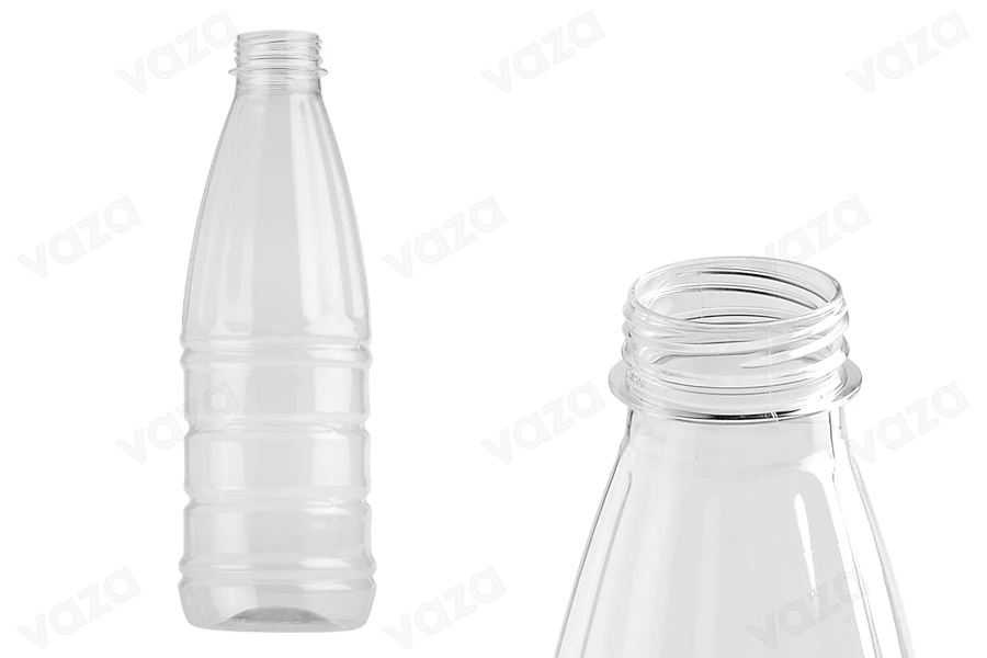 Bottiglia in plastica (PET) 1000 ml trasparente - confezione da 135 pezzi Bottiglia in plastica (PET) 1000 ml trasparente - confezione da 135 pezzi-immagine_prodotto