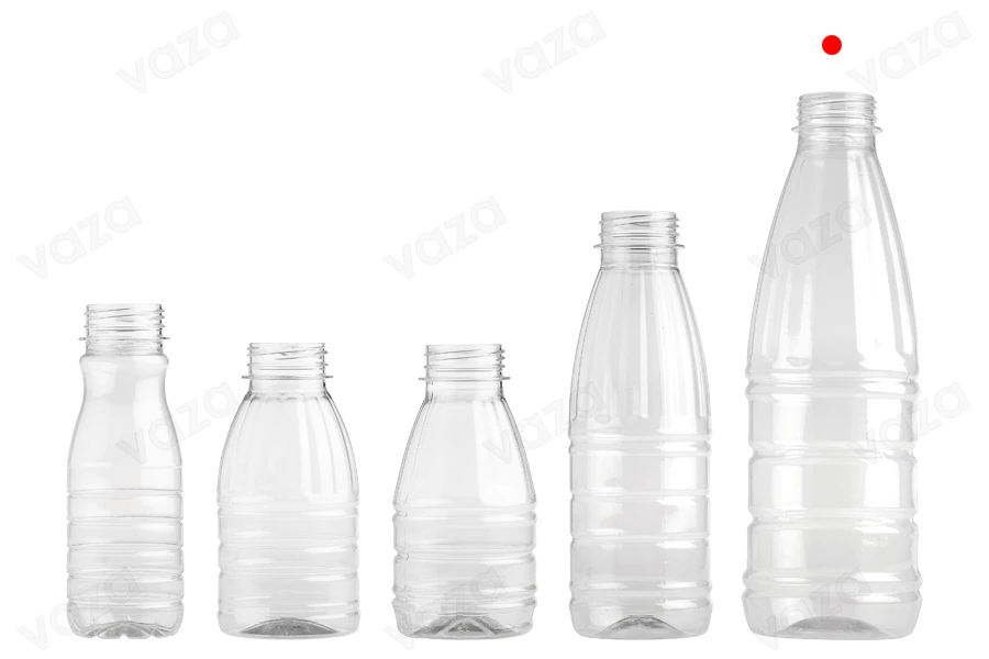 Bottiglia in plastica (PET) 1000 ml trasparente - confezione da 135 pezzi Bottiglia in plastica (PET) 1000 ml trasparente - confezione da 135 pezzi-gruppo_immagini