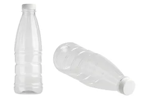 Transparent 1000ml PET plastic dairy or juice bottle  - available in a package with 135 pieces-7