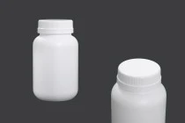 Μπουκαλάκι 300 ml πλαστικό με λευκό καπάκι για φαρμακευτικά σκευάσματα