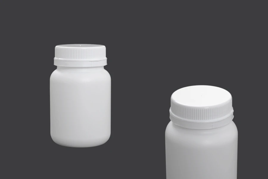 Μπουκαλάκι 200 ml πλαστικό με λευκό καπάκι για φαρμακευτικά σκευάσματα - 12 τμχ Μπουκαλάκι 200 ml πλαστικό με λευκό καπάκι για φαρμακευτικά σκευάσματα - 12 τμχ