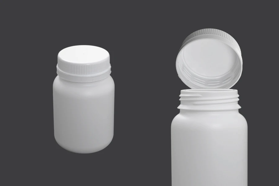 Μπουκαλάκι 200 ml πλαστικό με λευκό καπάκι για φαρμακευτικά σκευάσματα - 12 τμχ Μπουκαλάκι 200 ml πλαστικό με λευκό καπάκι για φαρμακευτικά σκευάσματα - 12 τμχ