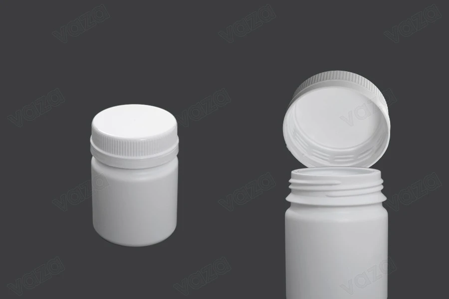 100ml pill and capsule plastic jar with white cap 100ml pill and capsule plastic jar with white cap-image_dimensions