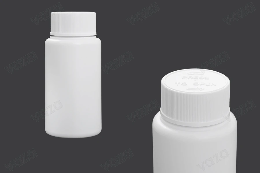 80ml pill and capsule plastic jar with child-resistant cap 80ml pill and capsule plastic jar with child-resistant cap-image_product