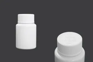 Μπουκαλάκι 50 ml πλαστικό για φαρμακευτικά σκευάσματα με ασφάλεια στο καπάκι - 12 τμχ-1