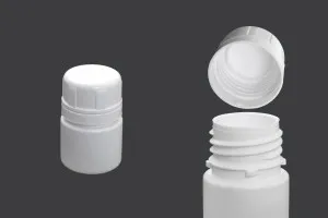 Μπουκαλάκι 30 ml πλαστικό για φαρμακευτικά σκευάσματα με ασφάλεια στο καπάκι - 12 τμχ-2