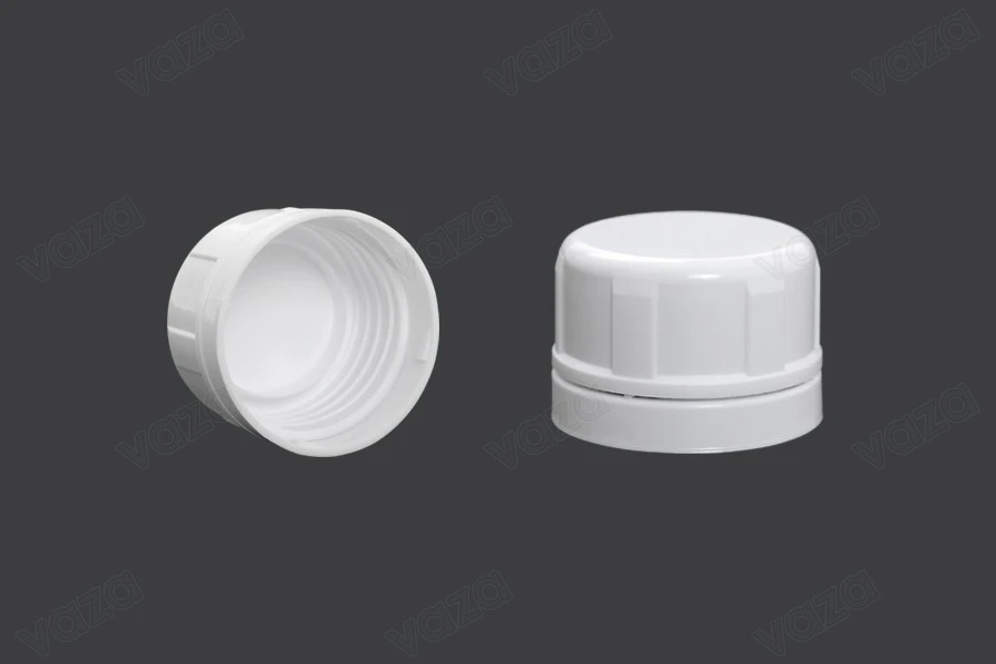 Bottiglietta di plastica da 30 ml per prodotti farmaceutici con tappo a sicurezza.-gruppo_immagini