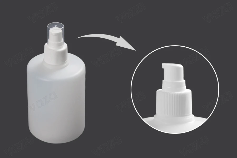 300 ml Plastikflasche mit 24/410 Pumpe und Deckel für Handantiseptika und Reinigungsmittel 300 ml Plastikflasche mit 24/410 Pumpe und Deckel für Handantiseptika und Reinigungsmittel-εικόνα_προϊοντική