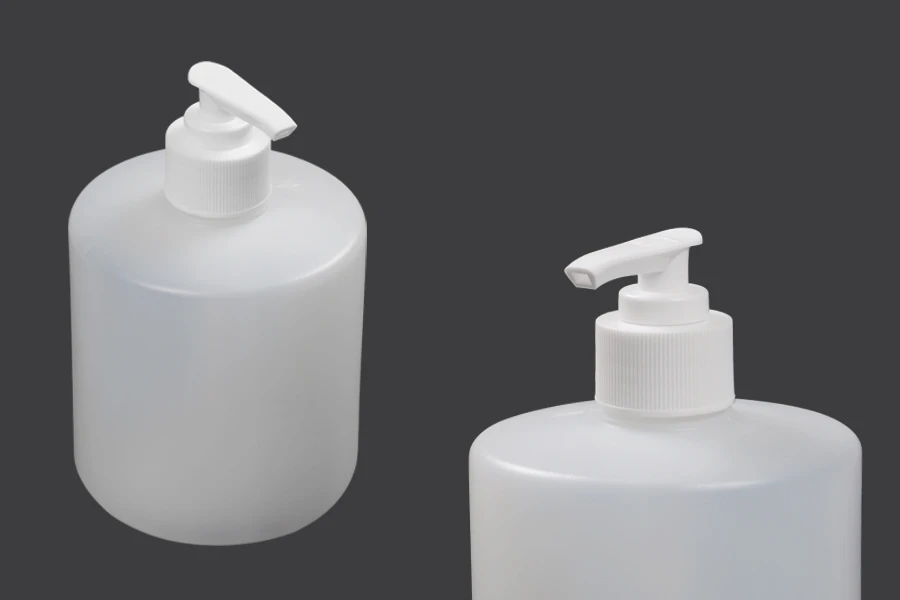 Μπουκάλι πλαστικό 500 ml με αντλία 28/410 για αντισηπτικό και άλλα προϊόντα περιποίησης Μπουκάλι πλαστικό 500 ml με αντλία 28/410 για αντισηπτικό και άλλα προϊόντα περιποίησης