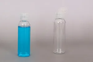 100ml transparent plastic bottle with 24/410 finish - available in a package with 12 pcs-2
