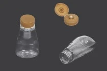 Μπουκάλι πλαστικό διάφανο 175 ml για κέτσαπ, μουστάρδα, μέλι - 10 τμχ Μπουκάλι πλαστικό διάφανο 175 ml για κέτσαπ, μουστάρδα, μέλι - 10 τμχ