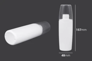 100ml plastic bottle with transparent cap-2