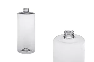 Μπουκάλι PET 1000 ml κυλινδρικό διάφανο (28/410) - 11 τμχ