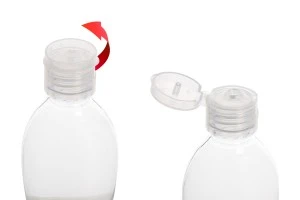 50 ml PET-Flasche mit Flip-Top-Verschluss - 12 Stück-2