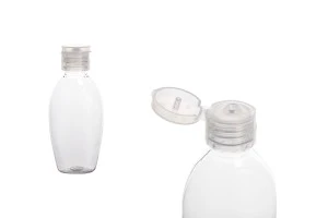 50 ml PET-Flasche mit Flip-Top-Verschluss - 12 Stück-1