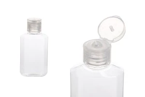 60 ml PET-Flasche mit Flip-Top-Verschluss - 12 Stück-1