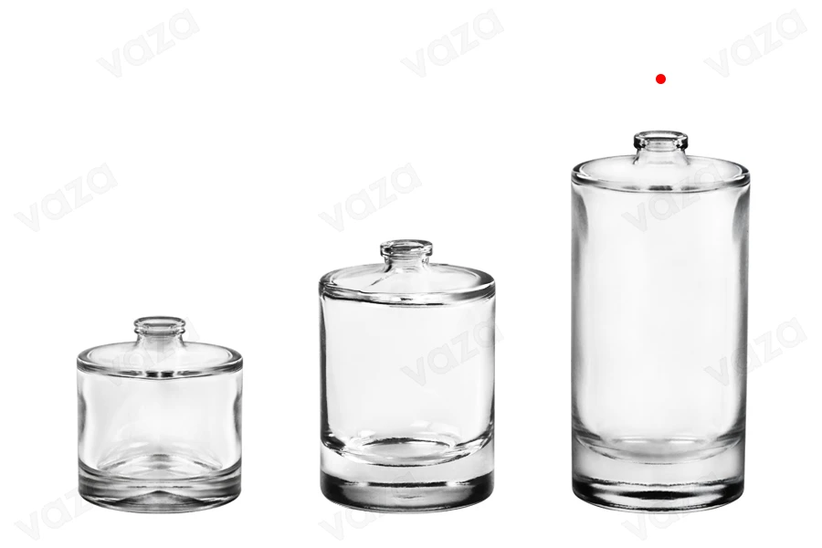 100ml runde Parfümflasche mit Crimp-Sicherheitsverschluss-bildgruppe