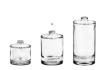 Μπουκάλι αρωμάτων 50 ml στρογγυλό με κλείσιμο ασφαλείας ''Crimp'' 15 mm