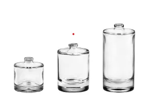 Bottiglia di profumo rotonda da 50 ml con chiusura di sicurezza tipo “Crimp”  15 mm.-5