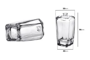 Bottiglia di profumo in vetro 100 ml con beccuccio a crimpare 15 mm in forma speciale-2