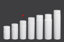 Bottiglia airless in plastica da 80 ml per creme.