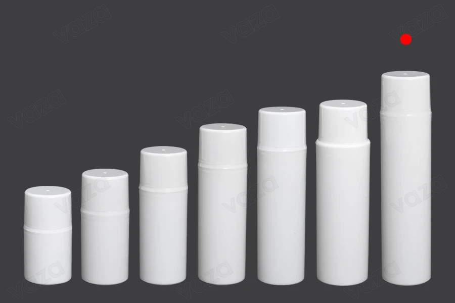 Bottiglia Airless a tubo stretto da 150 ml per creme. Bottiglia Airless a tubo stretto da 150 ml per creme.-gruppo_immagini
