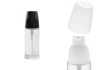 Botiglietta rotonda  in vetro per crema 30 ml