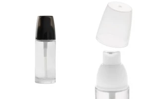 Botiglietta rotonda  in vetro per crema 30 ml-1