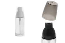 Botiglietta rotonda  in vetro per crema 30 ml