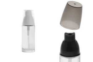 Botiglietta rotonda  in vetro per crema 30 ml-2