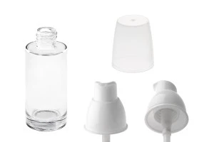 Botiglietta rotonda  in vetro per crema 30 ml-4