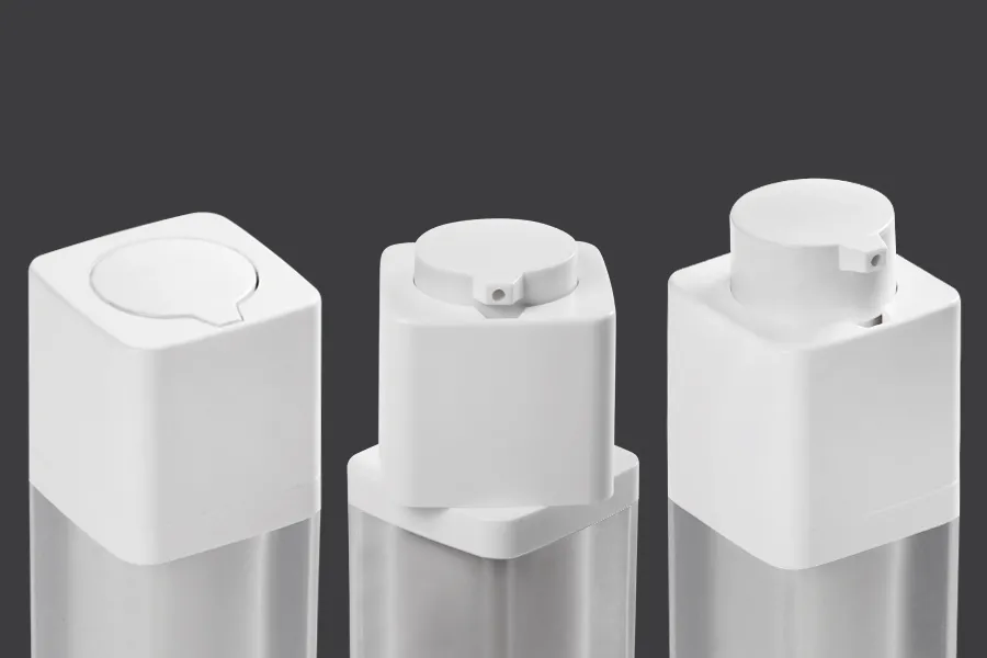 50ml acrylic airless bottle with white pump 50ml acrylic airless bottle with white pump