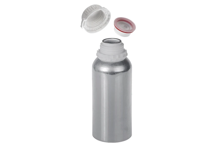 Alu-Flasche 500ml zur Lagerung von Essenz, Parfüms und alkoholische Lösungen mit Sicherheitsverschluss Alu-Flasche 500ml zur Lagerung von Essenz, Parfüms und alkoholische Lösungen mit Sicherheitsverschluss