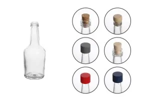 Bouteille en verre transparent de 103ml-7