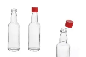 108 ml transparente Glasflasche-3
