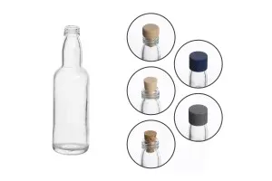 108 ml transparente Glasflasche-5