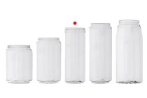 330 ml Canette de boisson en plastique (PET) transparent - 200 pièces 330 ml Canette de boisson en plastique (PET) transparent - 200 pièces