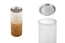 330 ml Canette de boisson en plastique (PET) transparent - 200 pièces 330 ml Canette de boisson en plastique (PET) transparent - 200 pièces