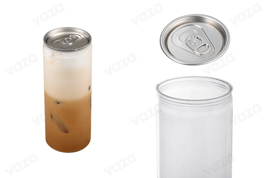 330 ml Canette de boisson en plastique (PET) transparent - 200 pièces 330 ml Canette de boisson en plastique (PET) transparent - 200 pièces-photo_produit