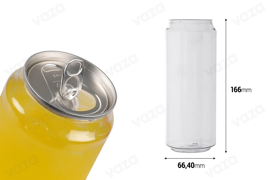 Bottle plastic (PET) 500 ml in clear color for milk, juice, beverages Bottle plastic (PET) 500 ml in clear color for milk, juice, beverages-image_dimensions