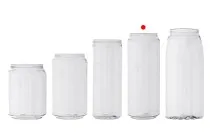 Flacon en plastique (PET) 500 ml transparent avec bouchon en aluminium (nécessite l'utilisation d'une machine à fermer) - 100 pcs Flacon en plastique (PET) 500 ml transparent avec bouchon en aluminium (nécessite l'utilisation d'une machine à fermer) - 100 pcs