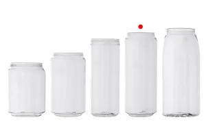 Bottle plastic (PET) 500 ml in clear color for milk, juice, beverages-6
