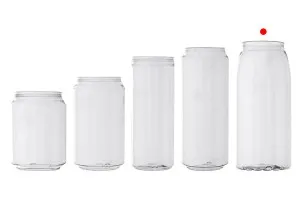 Bottle plastic (PET) 650 ml in clear color for milk, juice, beverages-9